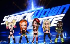 Team Smackdown Women in Power Puff Form