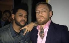 Conor McGregor Hanging Out With The Weeknd This Past Weekend