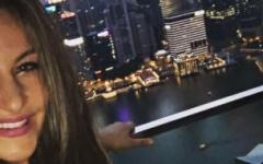 Miesha Tate And The Singapore Skyline