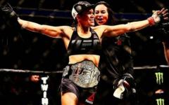 Amanda Nunes Wears Gold Well.