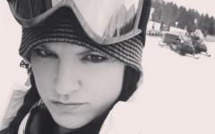 Gina Carano Ready To Hit The Slopes