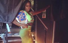 Naomi Backstage Ready To Get This Party Started