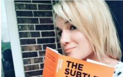 Felice Herrig Has Some Good Reading Material