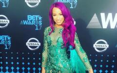 Sasha Banks At The BET Awards