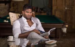 Alistair Overeem In His Well-Appointed Billiard Room