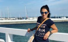 Joanna Jędrzejczyk Chilling At The Yacht Club