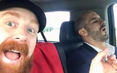 Cesaro Caught Taking A Super Swiss Snooze