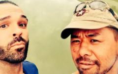 Tye Dillinger & Shinsuke Nakamura At The Panama Canal