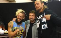 Happier Times For Enzo & Cass, With Chuck Norris