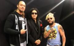 Enzo & Cass With Gene Simmons of KISS