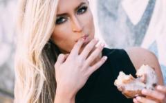 Summer Rae Celebrating National Donut Day