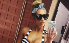 Carmella Looking Sassy In Her Referee One-Piece