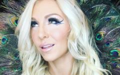 Charlotte Peacocking At SmackDown Last Night