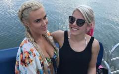 Lana & Alexa Bliss On A Boat