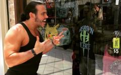 Matt Hardy Thinks This T-Shirt Display Is DELIGHTFUL