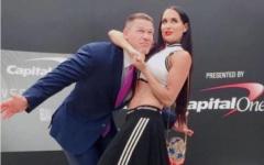John Cena and Nikki Bella Horsing Around on the ESPYs Red Carpet