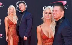 Miz and Maryse on the Red Carpet at the ESPYs