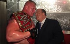 Brock Lesnar’s Skin Color Matches The Universal Championship Belt