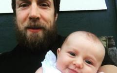 A Proud Papa and His Pride and Joy