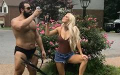 The Rusevs Hanging Out At Home