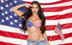 Happy Independence Day From Nikki Bella