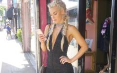 Lana Working The Romper