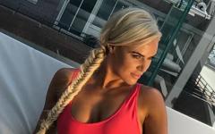 Lana Gettin’ Her Baywatch On