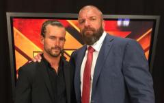 Triple H and Adam Cole (Bay Bay)