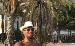 Anthony Joshua In A Tropical Paradise