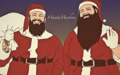 Santa Machine Wishes You A Merry Christmas