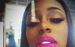 Naomi In The Make Up Chair