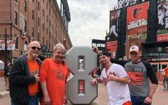 James Ellsworth At Camden Yards For Opening Day