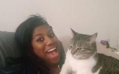 Ember Moon And Her Cat Winter