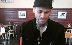 Corey Graves With A Big Burger