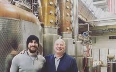 Aiden English At A Chicago Distillery