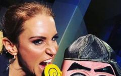 Kikutaro And Stephanie McMahon