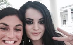 Sonya Deville And Paige Three Years Ago