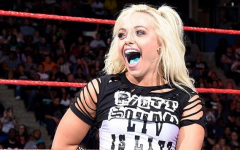 Liv Morgan’s Blue Tounge