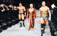 Ric Flair, Randy Orton, And Batista Of Evolution