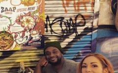 Big E And Becky Lynch Get Thai Food In England