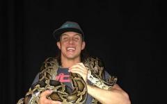 Matt Riddle Caught A Snake In His Backyard