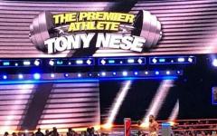 Tony Nese In Front Of His Hometown