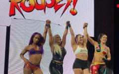 Ronda Rousey Competes With Raw Wrestlers At Live Event