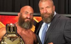 Triple H With The New NXT Champion