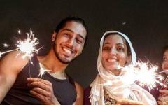 Mustafa Ali And Family On The Fourth Of July