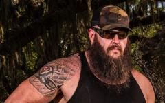 Braun Strowman Poses With Firearm