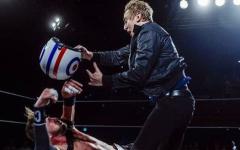 Flash Morgan Webster Uses Helmet As Weapon