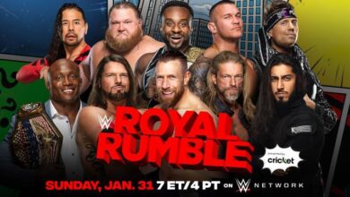 WWE Royal Rumble 2021 Results Roman Reigns vs Kevin Owens, Drew McIntyre vs Goldberg