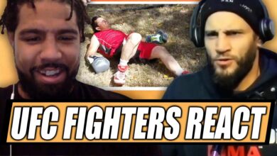 UFC Fighters React to STREETBEEFS Backyard Fights | Vol. 2