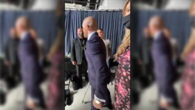 Video: Conor McGregor Uses Cane To Limp Out Of UFC 257